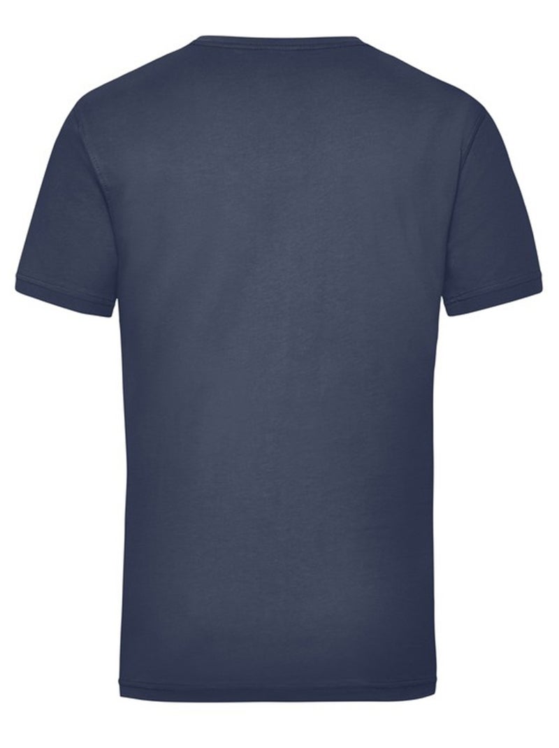 James and Nicholson - T-shirt WORKWEAR Bleu marine - Kiabi