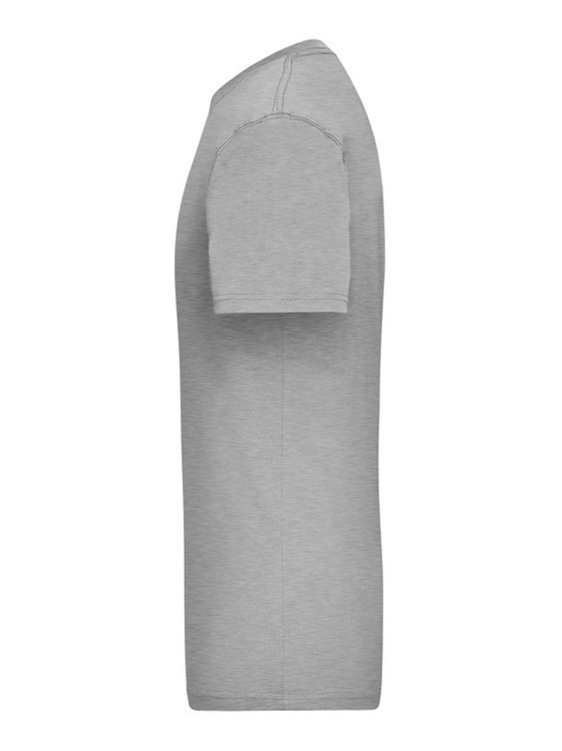 James and Nicholson - T-shirt WORKWEAR Gris chiné - Kiabi