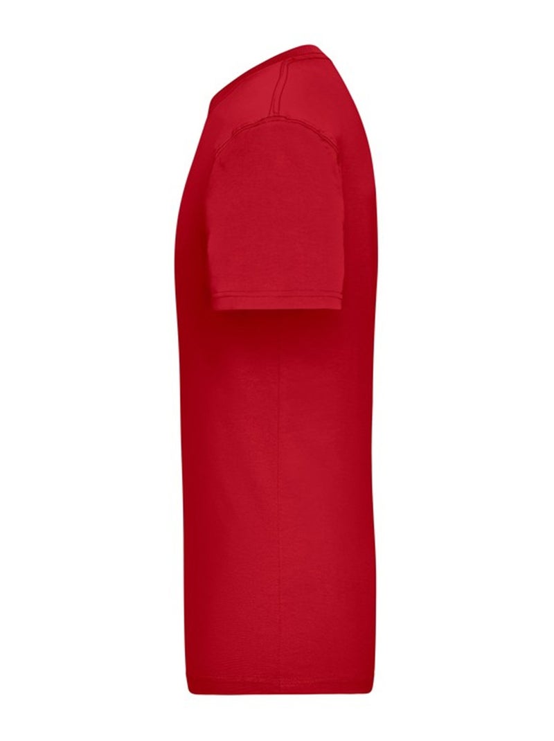 James and Nicholson - T-shirt WORKWEAR Rouge - Kiabi