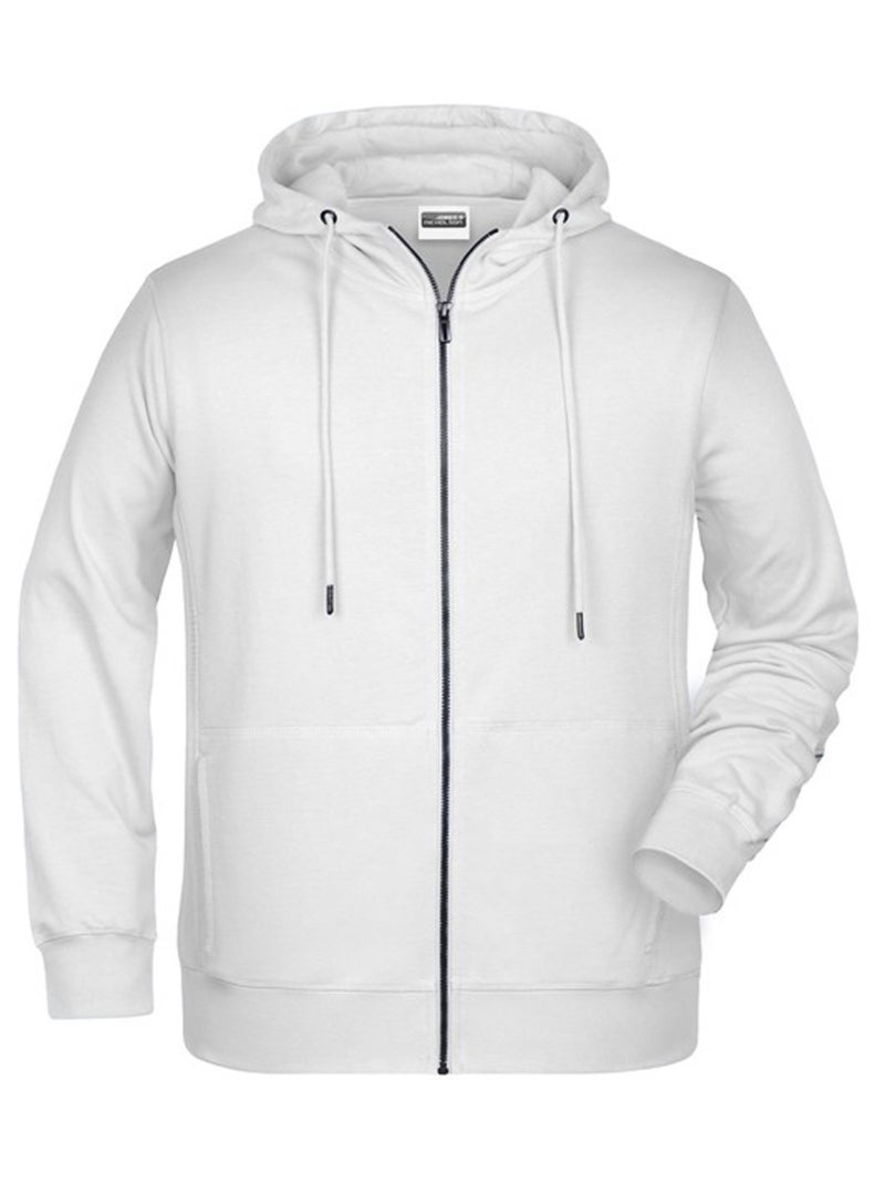 James and Nicholson - Veste à capuche Blanc - Kiabi