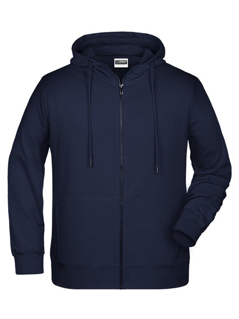 James and Nicholson - Veste à capuche Bleu marine - Kiabi