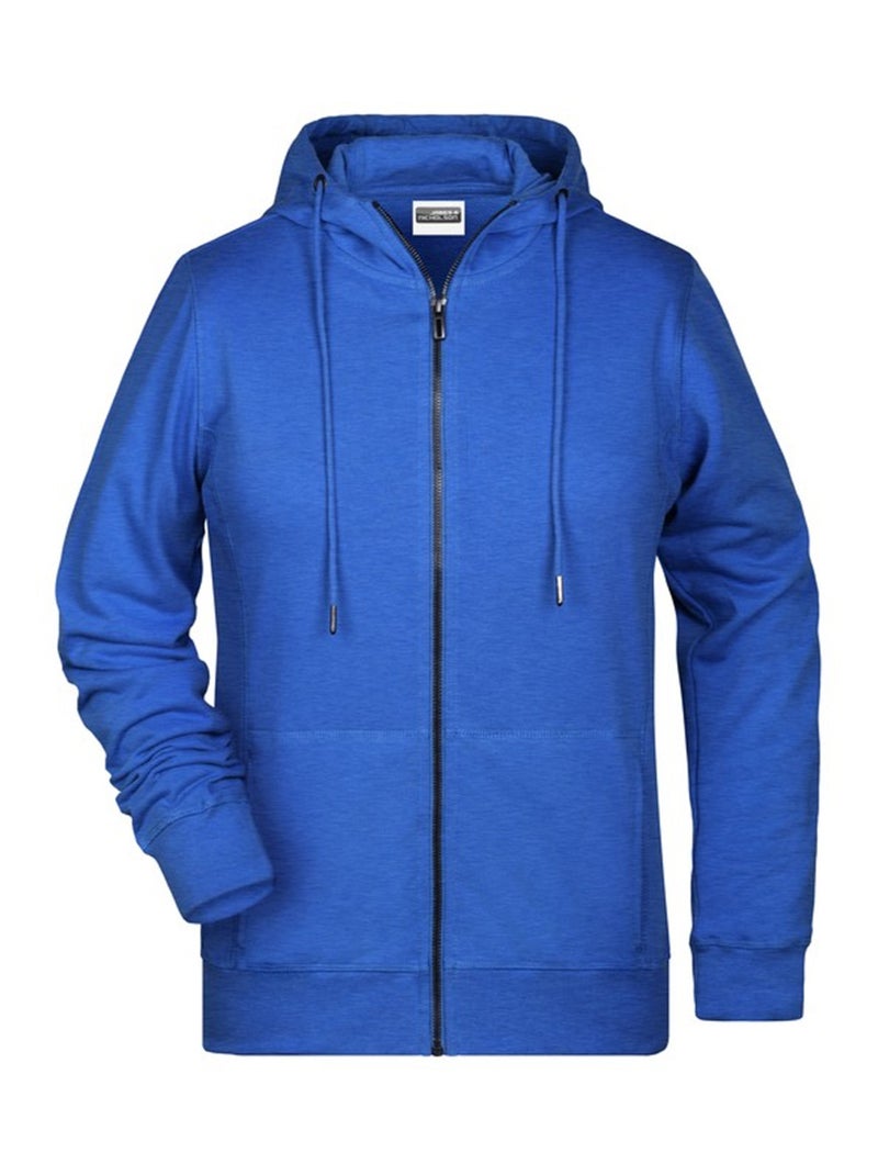 James and Nicholson - Veste à capuche Bleu roi - Kiabi
