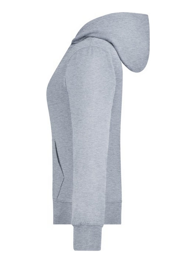 James and Nicholson - Veste à capuche Gris chiné - Kiabi