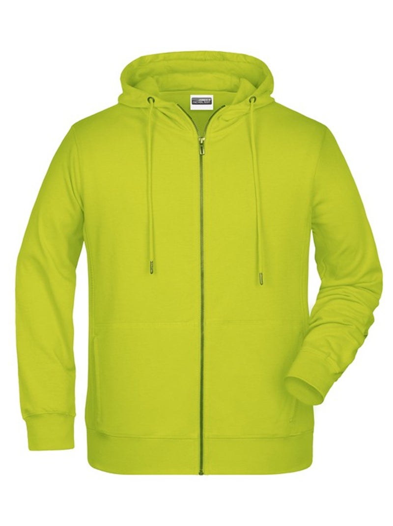 James and Nicholson - Veste à capuche Jaune - Kiabi