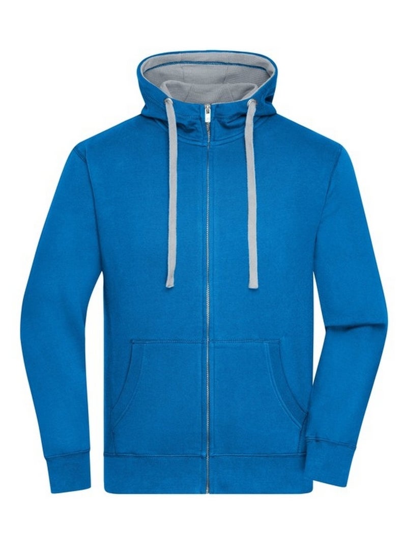 James and Nicholson - Veste à capuche LAmis imaginairesESTYLE Bleu cobalt - Kiabi