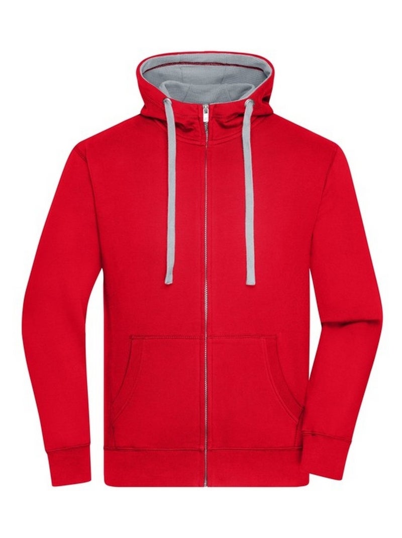 James and Nicholson - Veste à capuche LAmis imaginairesESTYLE Rouge - Kiabi