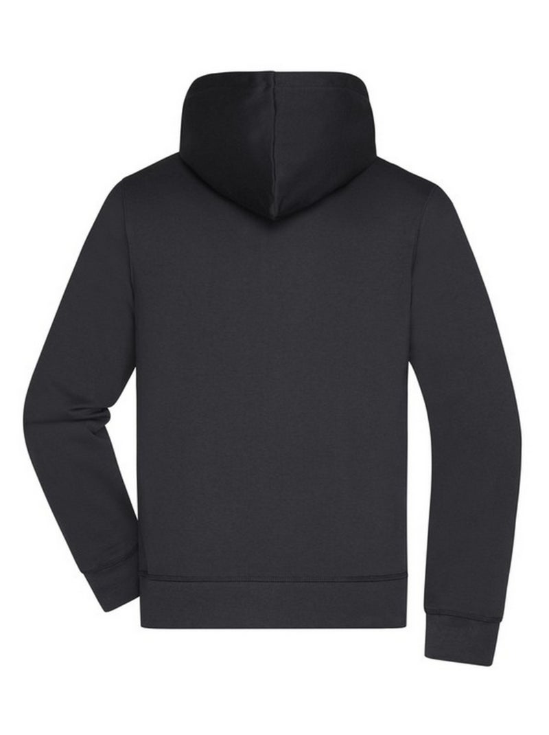 James and Nicholson - Veste à capuche Noir - Kiabi