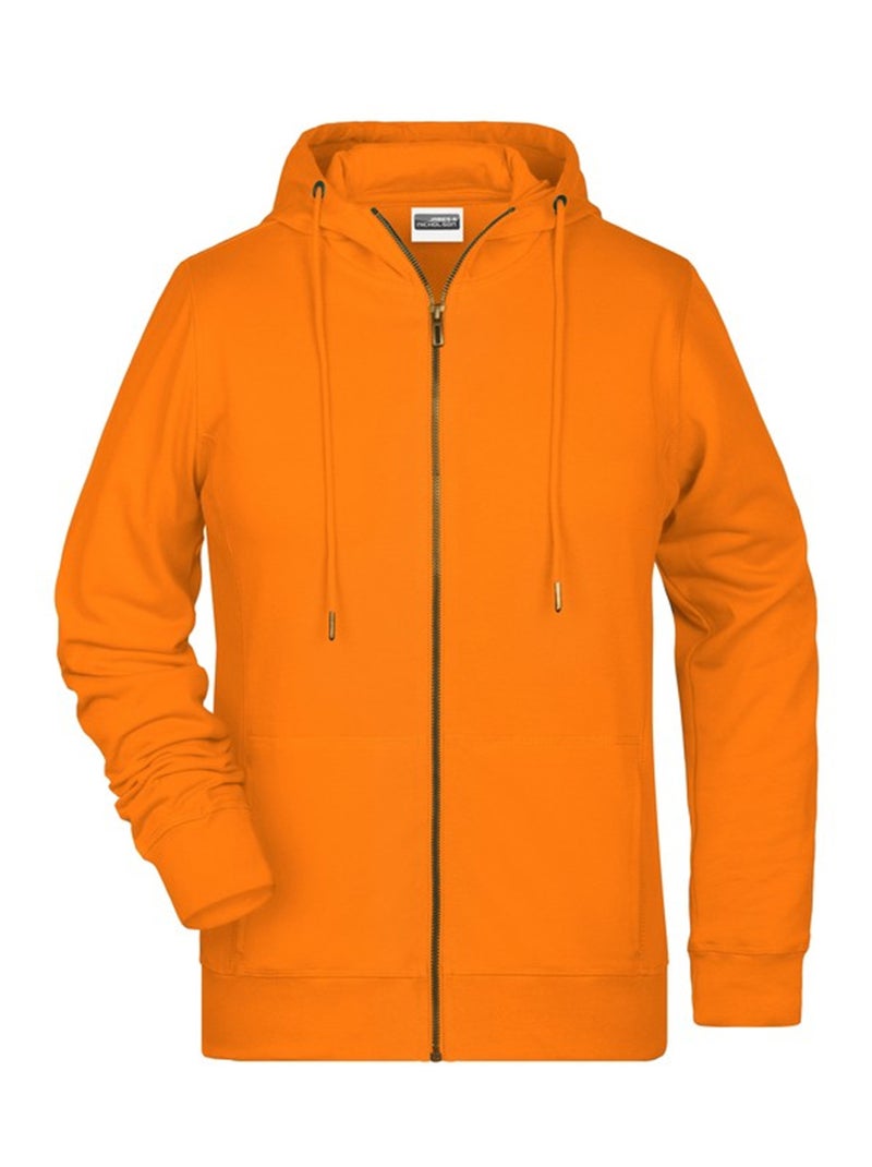 James and Nicholson - Veste à capuche Orange - Kiabi
