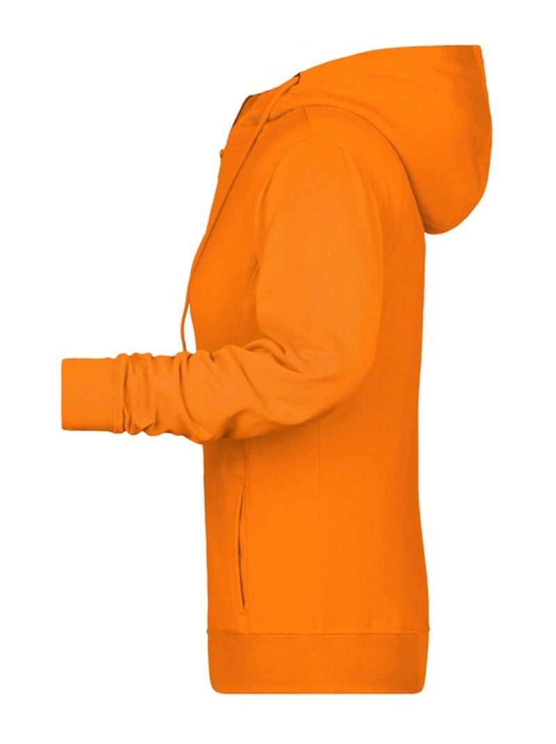 James and Nicholson - Veste à capuche Orange - Kiabi