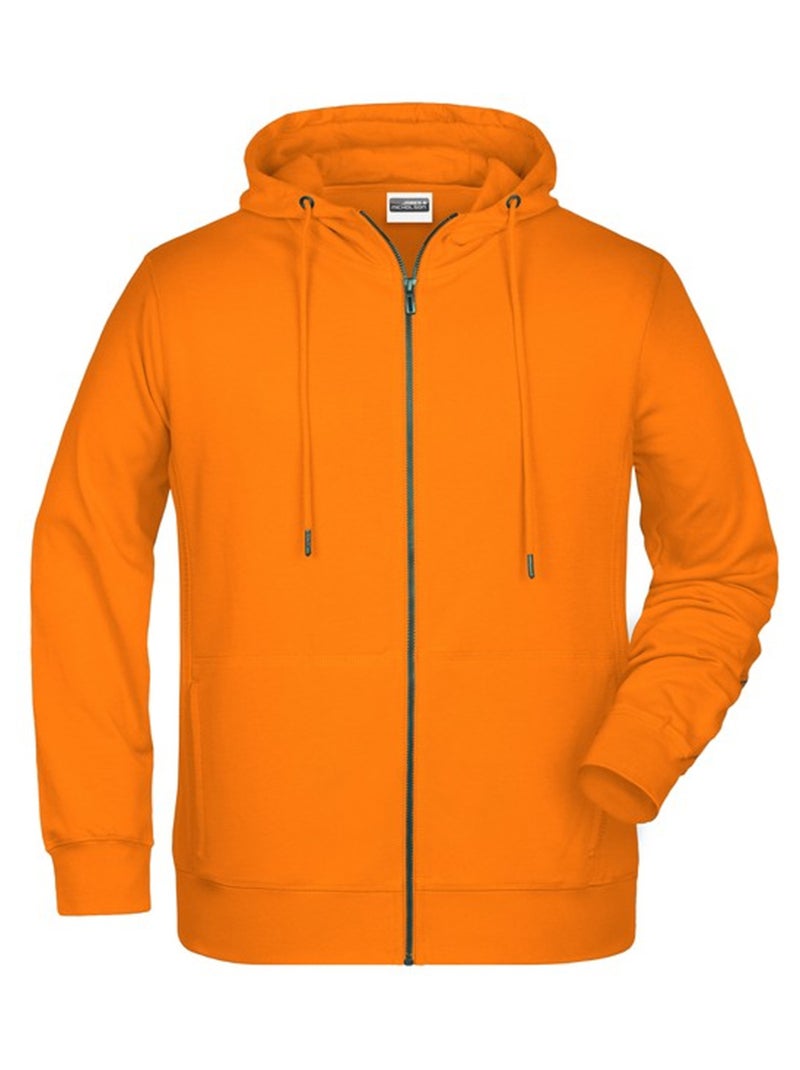James and Nicholson - Veste à capuche Orange - Kiabi