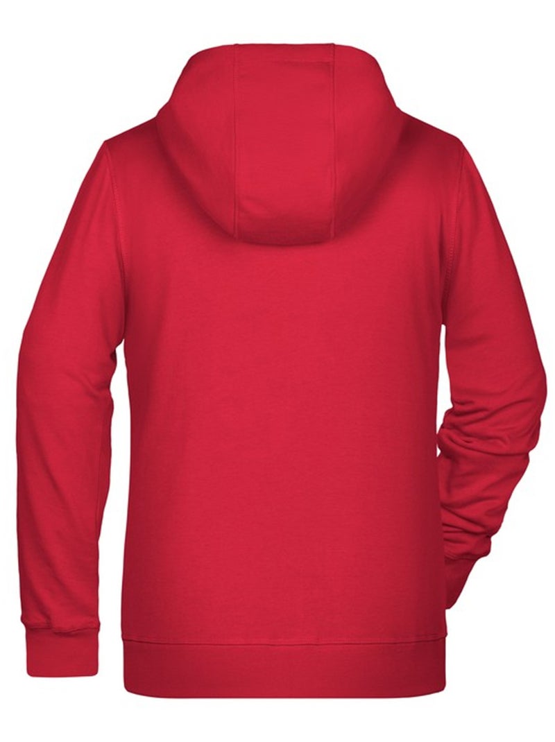 James and Nicholson - Veste à capuche Rouge - Kiabi