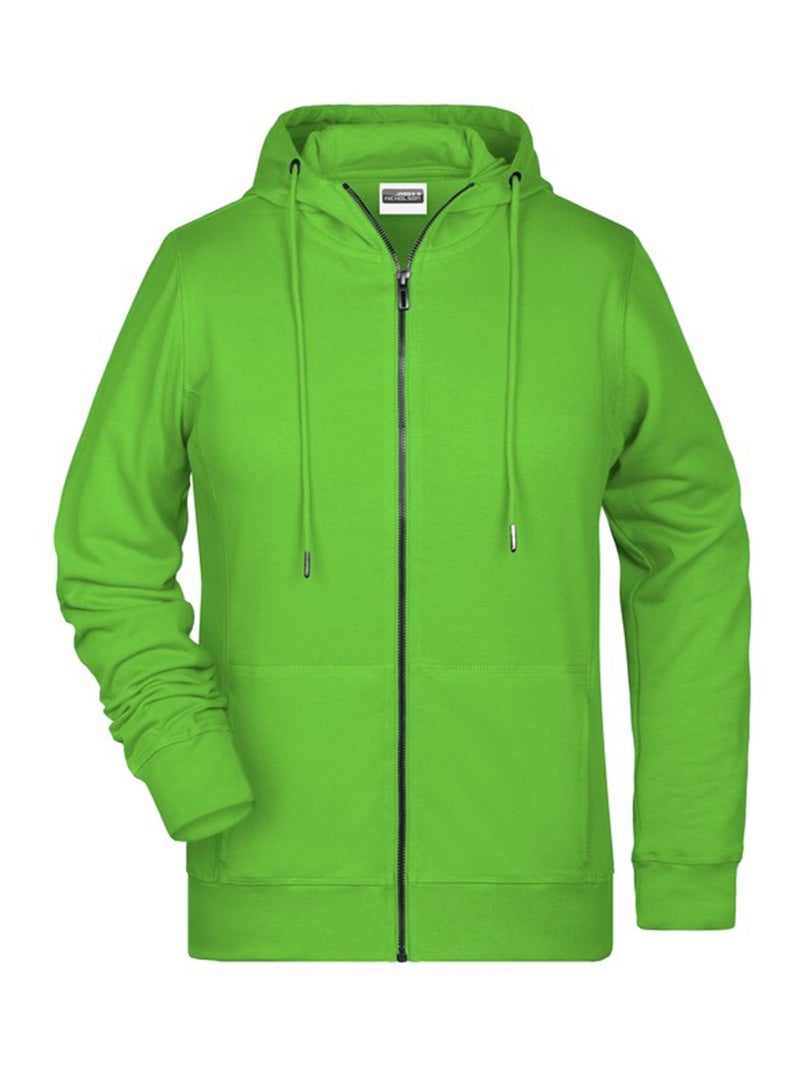 James and Nicholson - Veste à capuche Vert - Kiabi