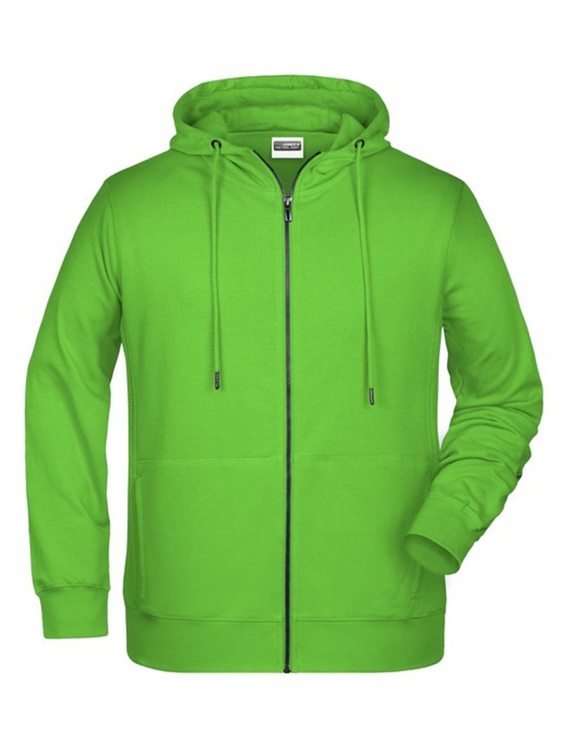 James and Nicholson - Veste à capuche Vert - Kiabi