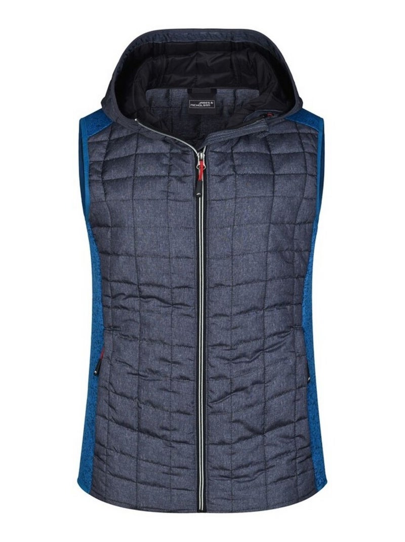 James and Nicholson - Veste hybride Bleu - Kiabi