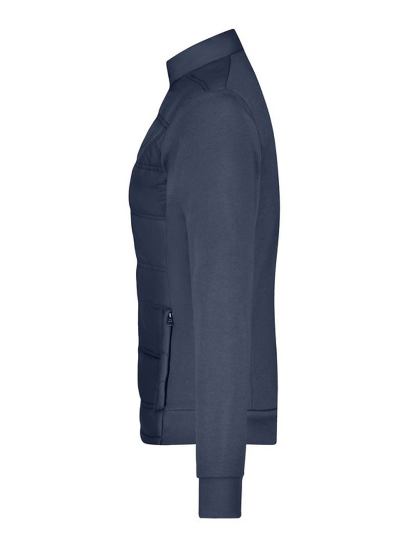 James and Nicholson - Veste hybride Bleu marine - Kiabi