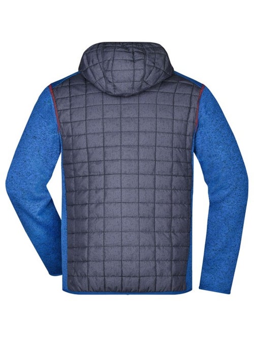 James and Nicholson - Veste hybride motif/style Chiné - Kiabi