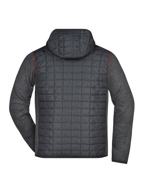 James and Nicholson - Veste hybride motif/style Chiné - Kiabi