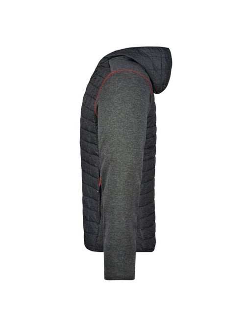 James and Nicholson - Veste hybride motif/style Chiné - Kiabi