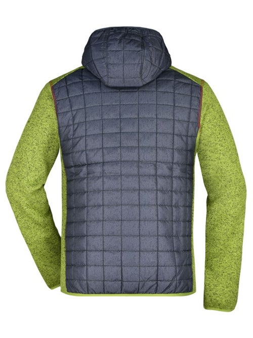 James and Nicholson - Veste hybride motif/style Chiné - Kiabi