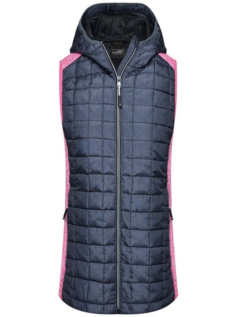 James and Nicholson - Veste hybride Rose - Kiabi