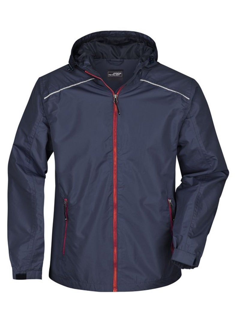 James and Nicholson - Veste imperméable Bleu marine - Kiabi