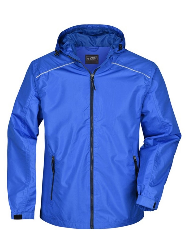 James and Nicholson - Veste imperméable Bleu roi - Kiabi