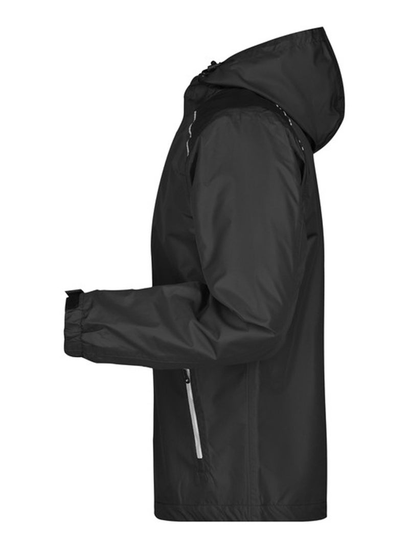 James and Nicholson - Veste imperméable Noir - Kiabi