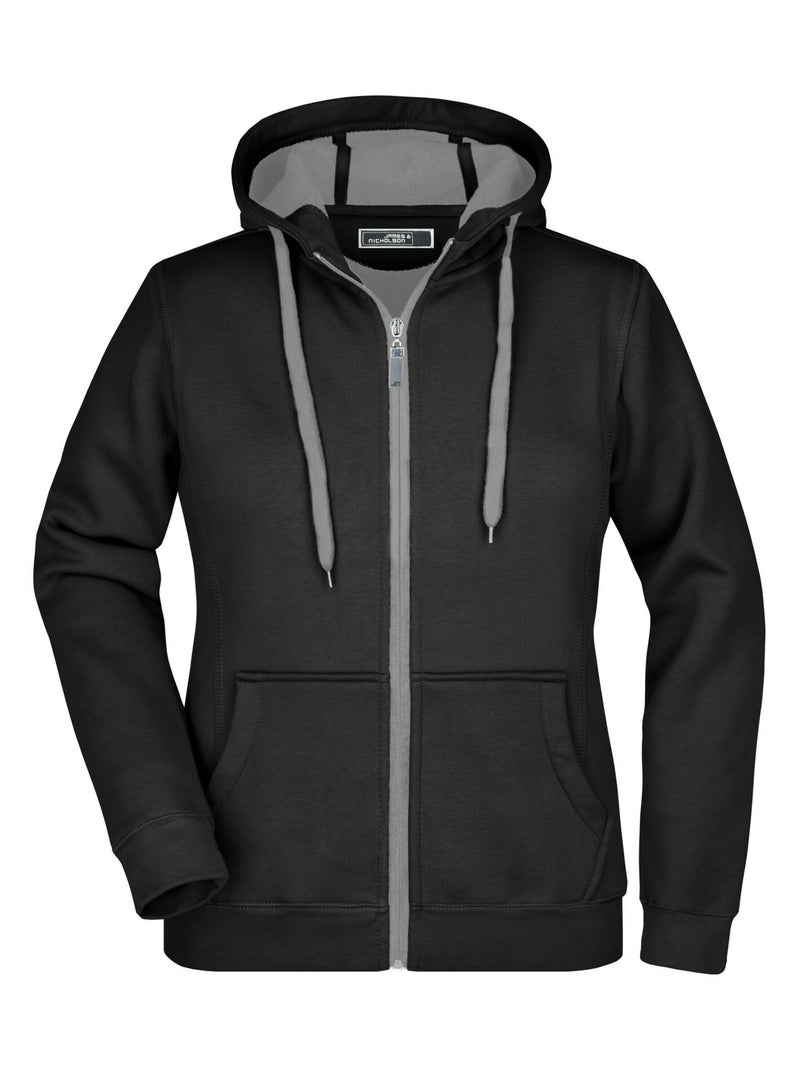 James and Nicholson - Veste Noir - Kiabi