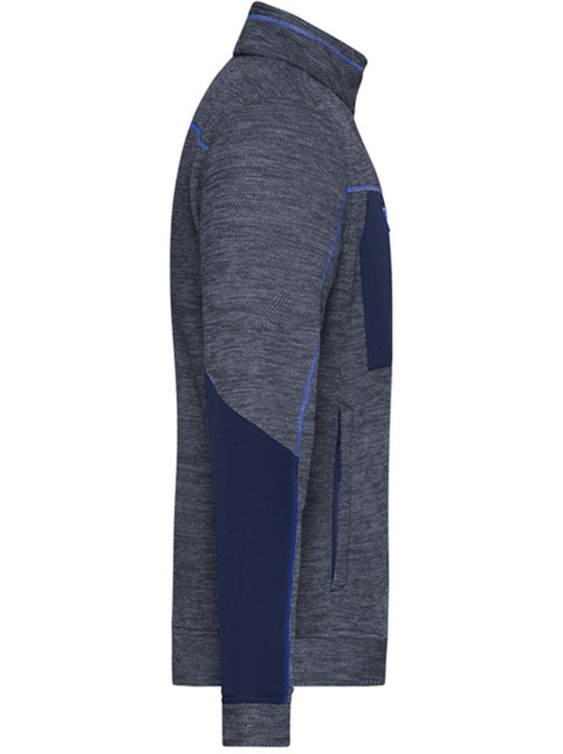 James and Nicholson - Veste polaire Bleu - Kiabi