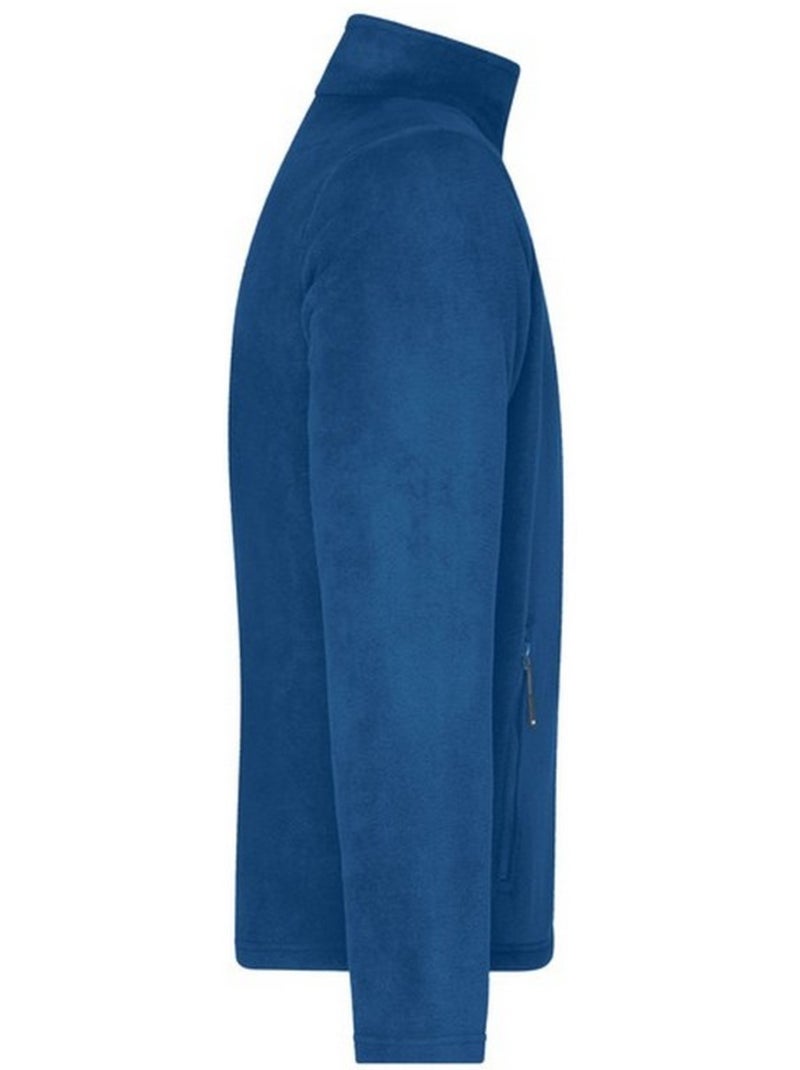 James and Nicholson - Veste polaire Bleu roi - Kiabi