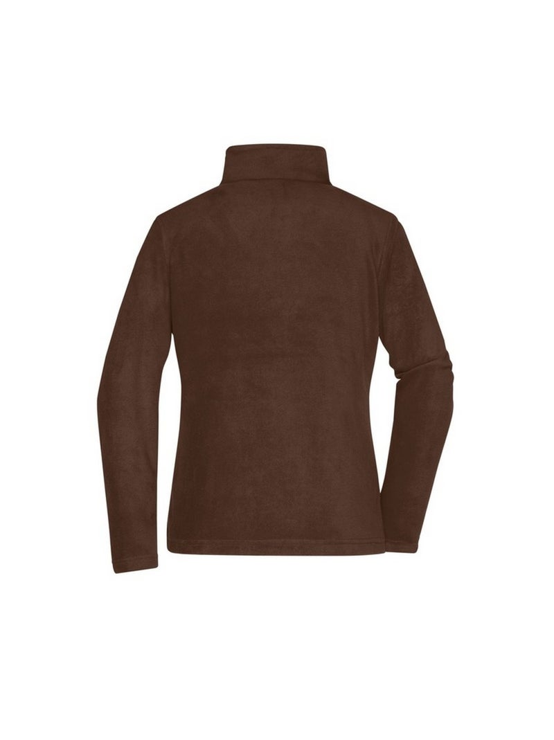 James and Nicholson - Veste polaire Marron - Kiabi