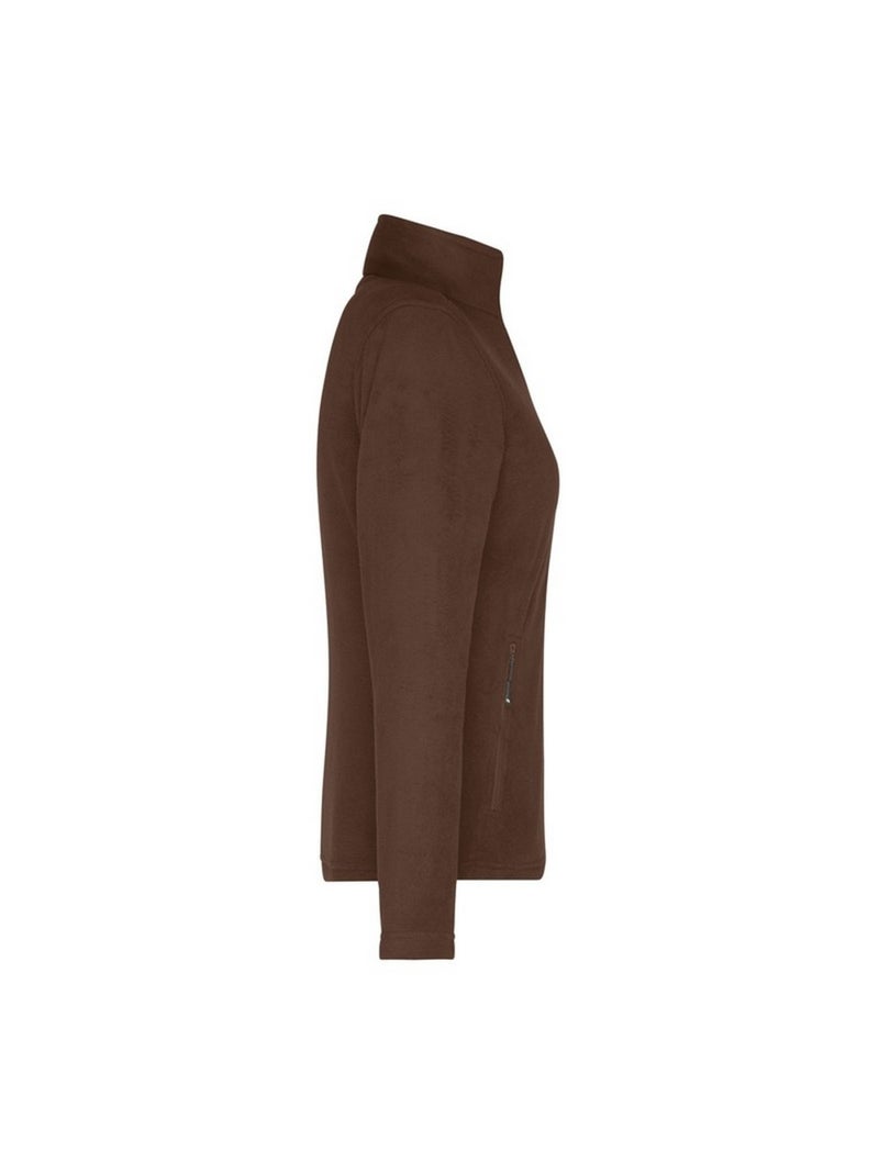 James and Nicholson - Veste polaire Marron - Kiabi
