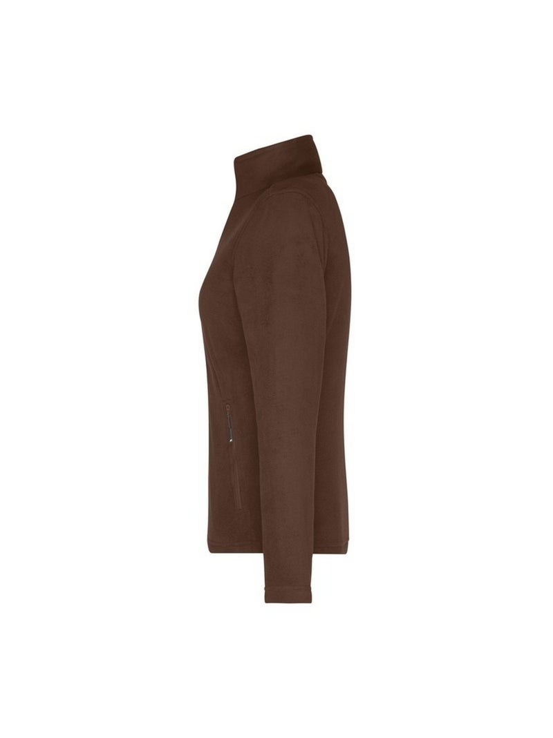 James and Nicholson - Veste polaire Marron - Kiabi