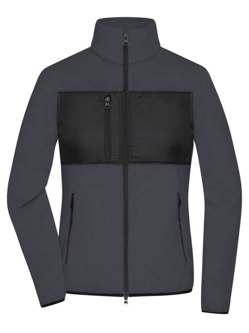 James and Nicholson - Veste polaire Noir - Kiabi