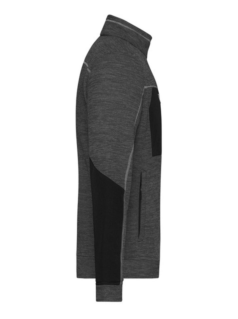 James and Nicholson - Veste polaire Noir - Kiabi