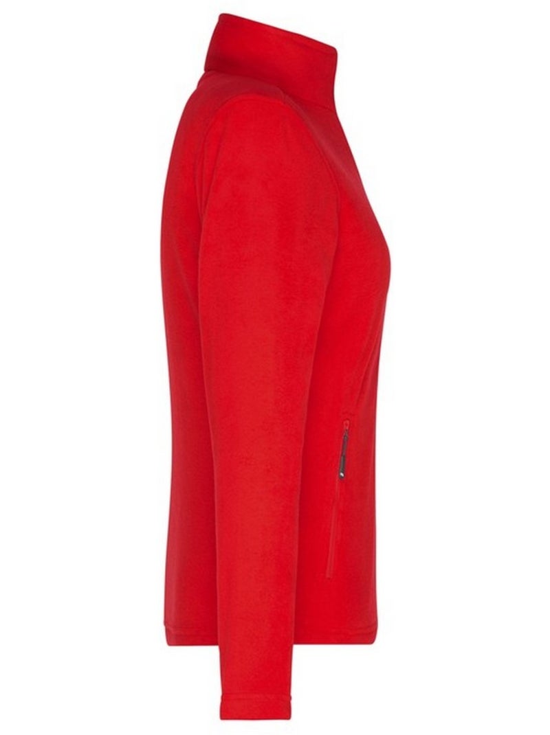 James and Nicholson - Veste polaire Rouge - Kiabi