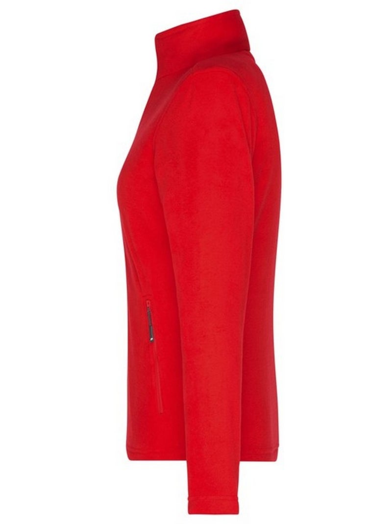 James and Nicholson - Veste polaire Rouge - Kiabi