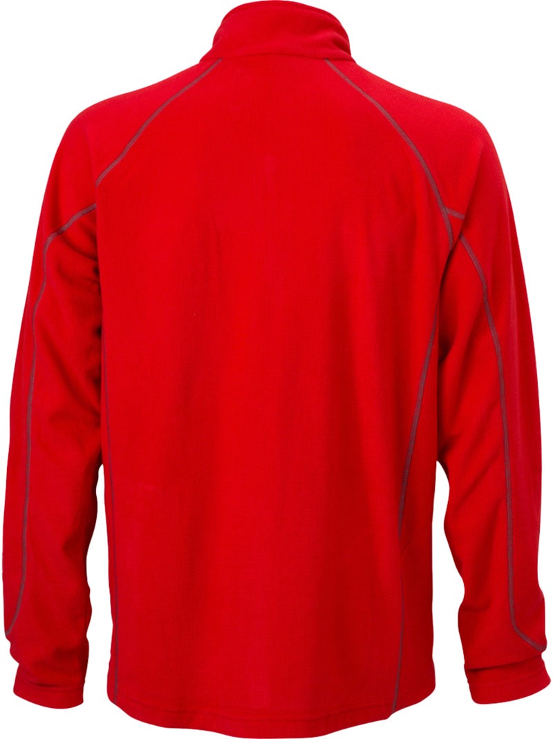 James and Nicholson - Veste polaire Rouge - Kiabi