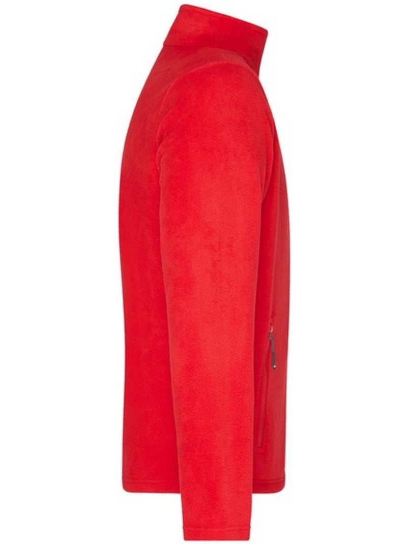 James and Nicholson - Veste polaire Rouge - Kiabi