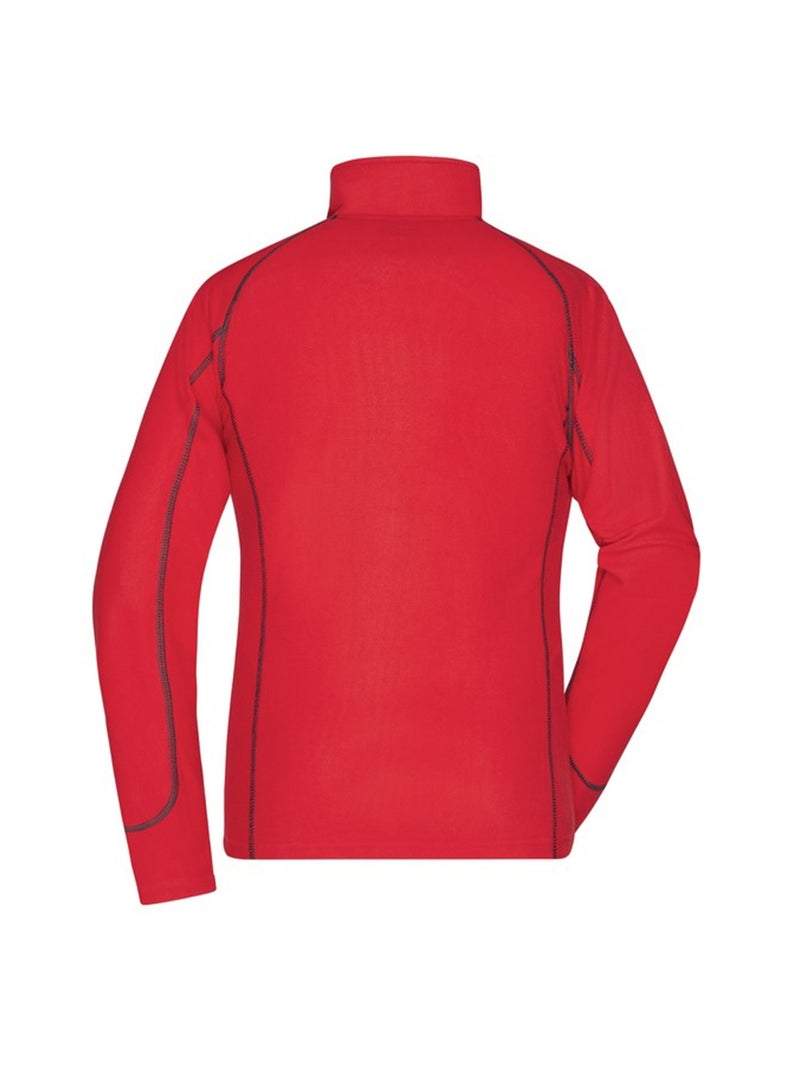 James and Nicholson - Veste polaire Rouge - Kiabi