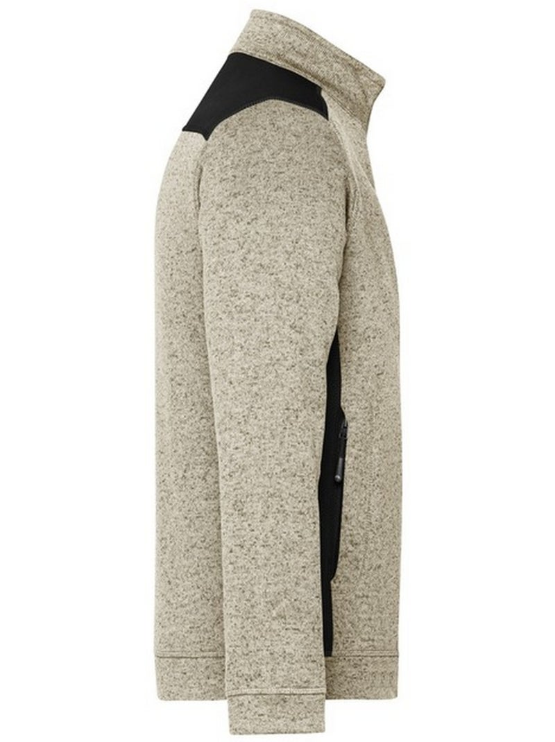James and Nicholson - Veste polaire STRONG Gris Beige Gris - Kiabi