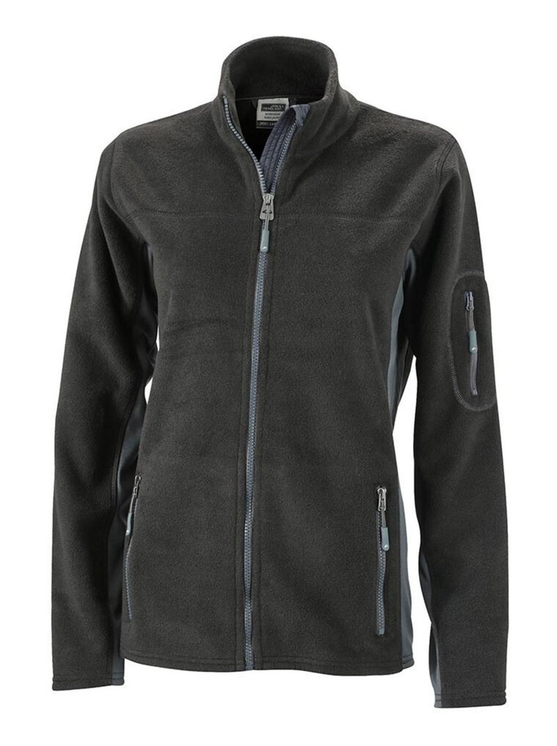 James and Nicholson - Veste polaire STRONG Noir - Kiabi