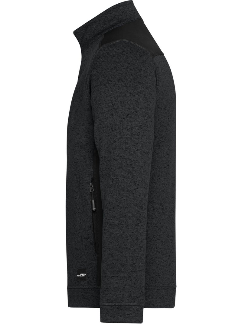 James and Nicholson - Veste polaire STRONG Noir - Kiabi