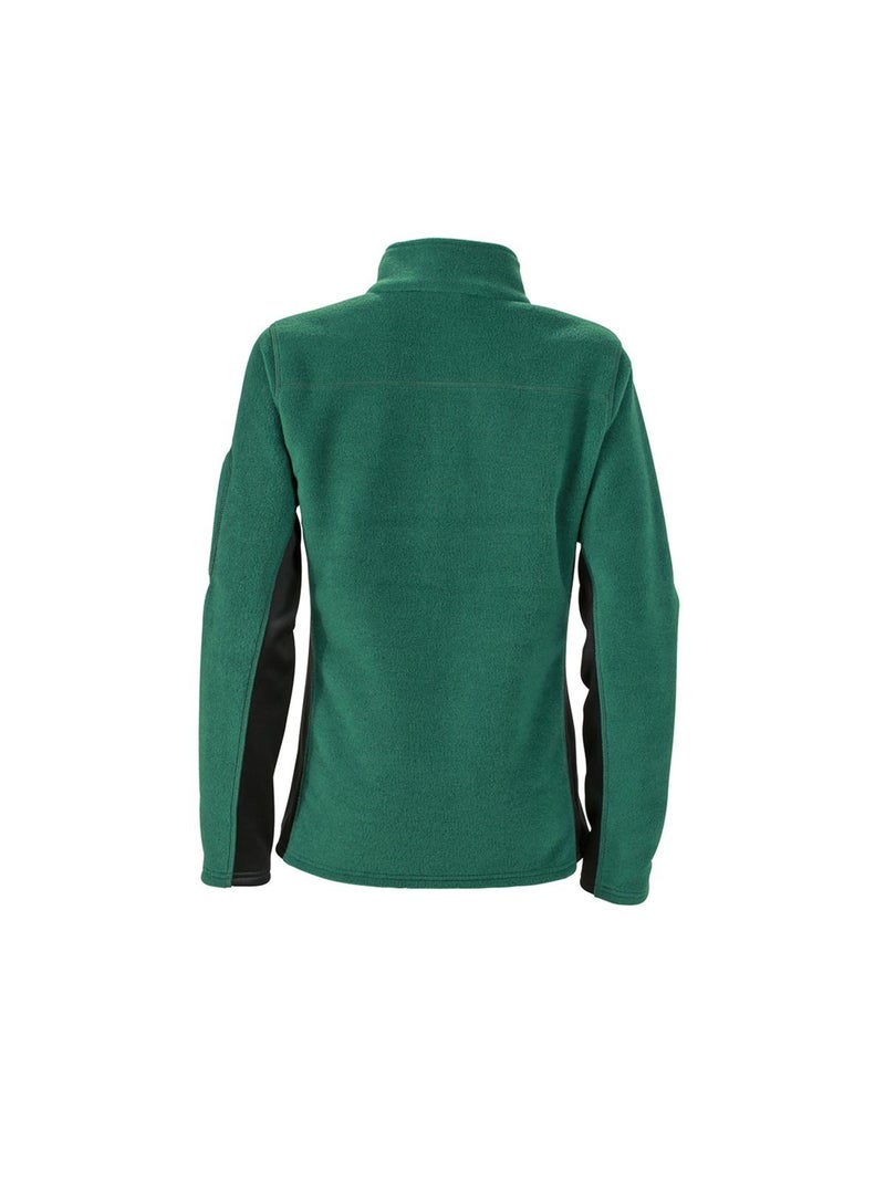 James and Nicholson - Veste polaire STRONG Noir Vert Noir - Kiabi