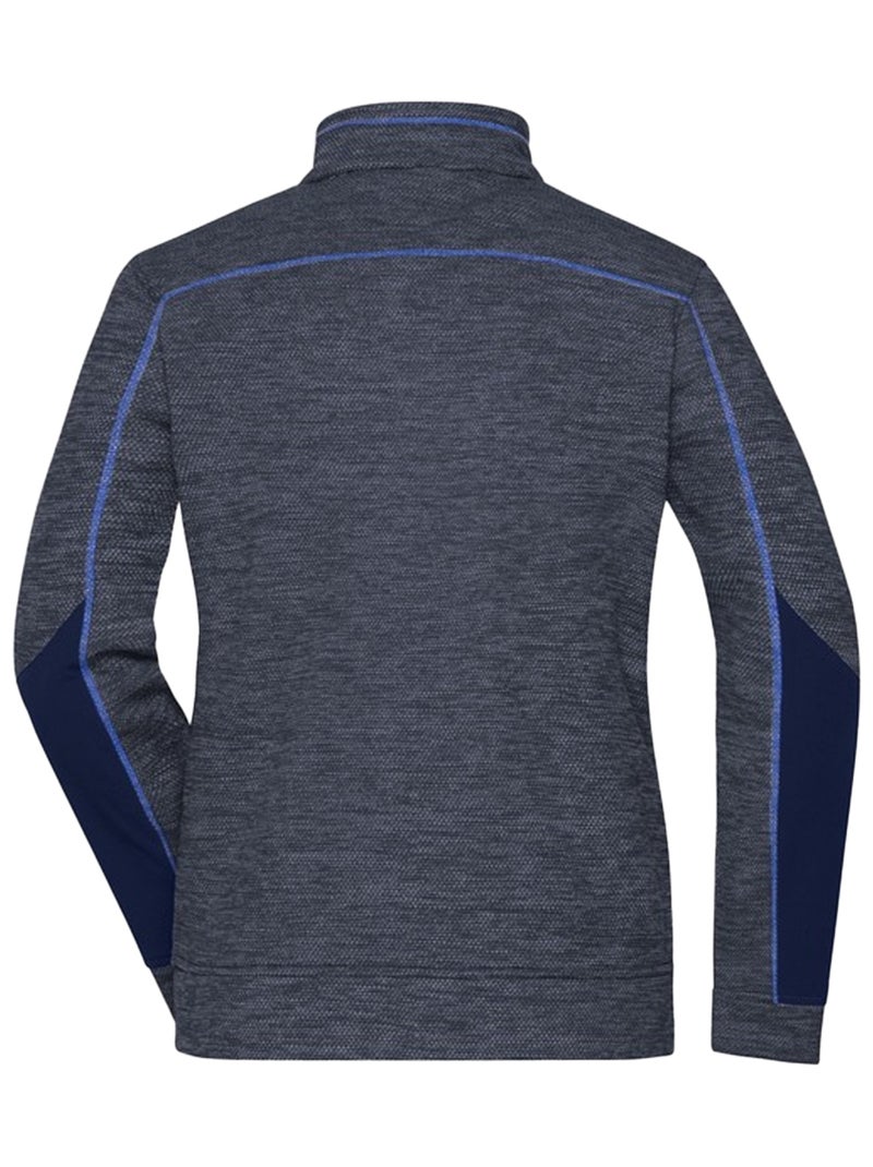 James and Nicholson - Veste polaire STRUCTURE Bleu roi - Kiabi