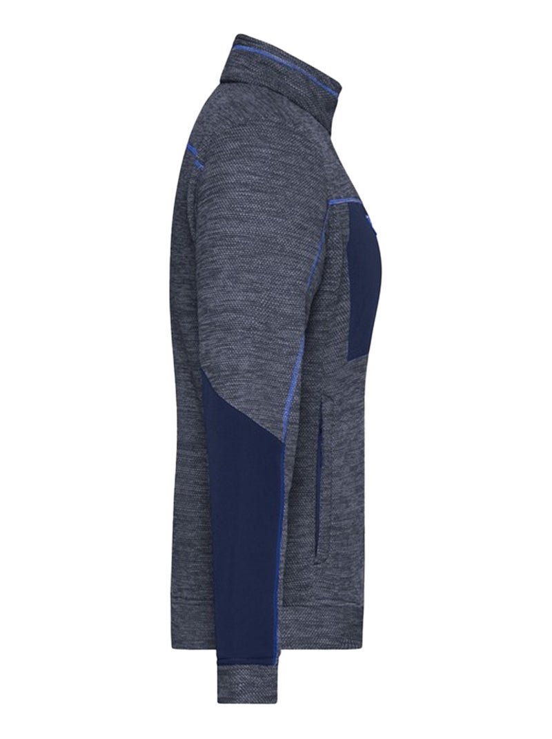 James and Nicholson - Veste polaire STRUCTURE Bleu roi - Kiabi