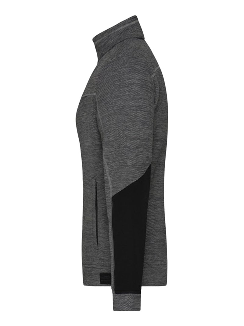 James and Nicholson - Veste polaire STRUCTURE Noir - Kiabi
