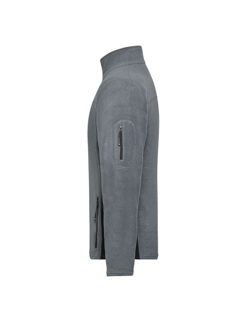 James and Nicholson - Veste polaire travail STRONG Carbone - Kiabi