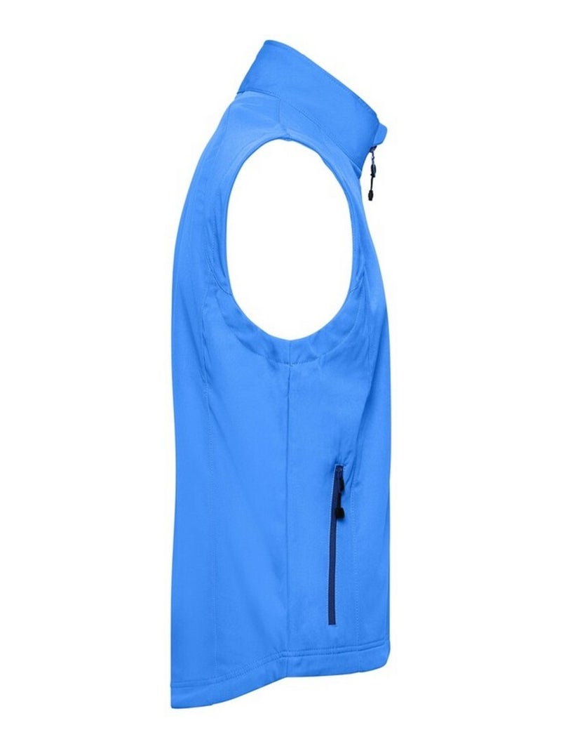James and Nicholson - Veste sans manches Bleu azur - Kiabi