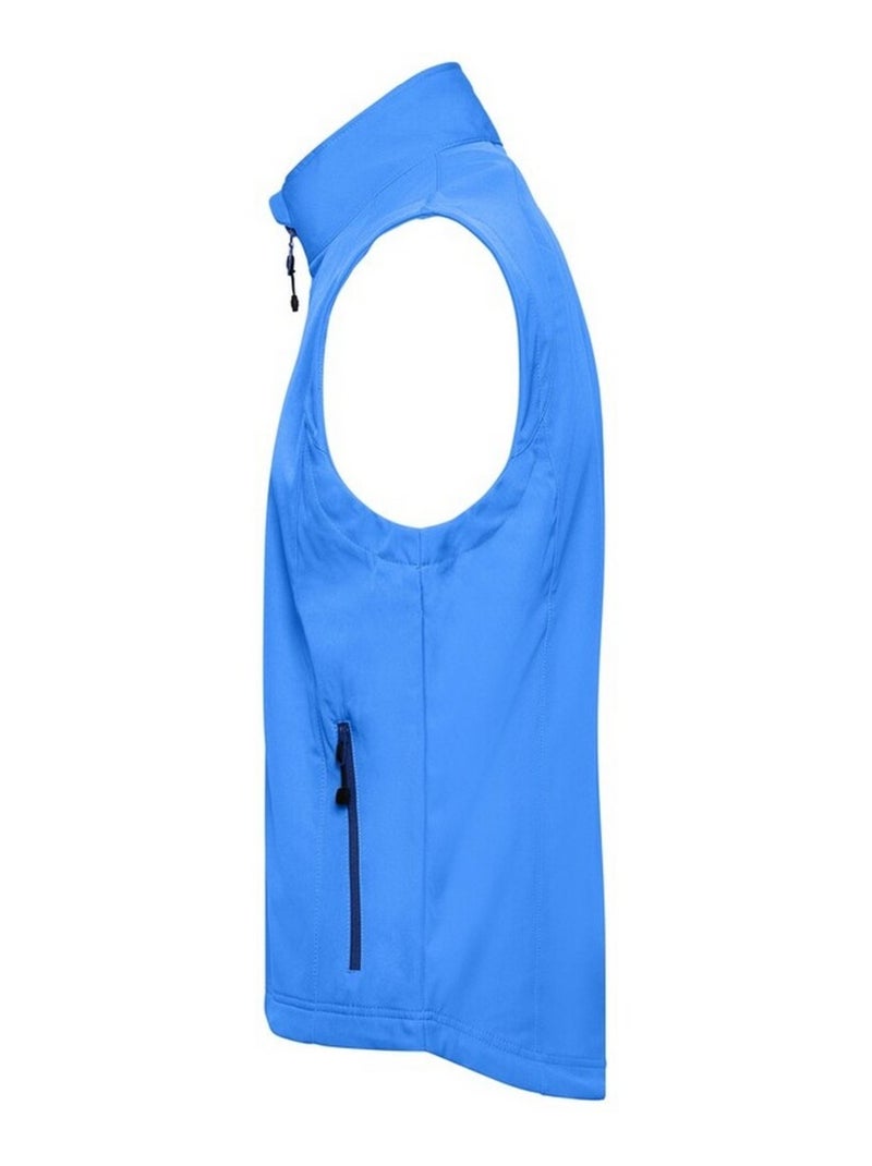 James and Nicholson - Veste sans manches Bleu azur - Kiabi